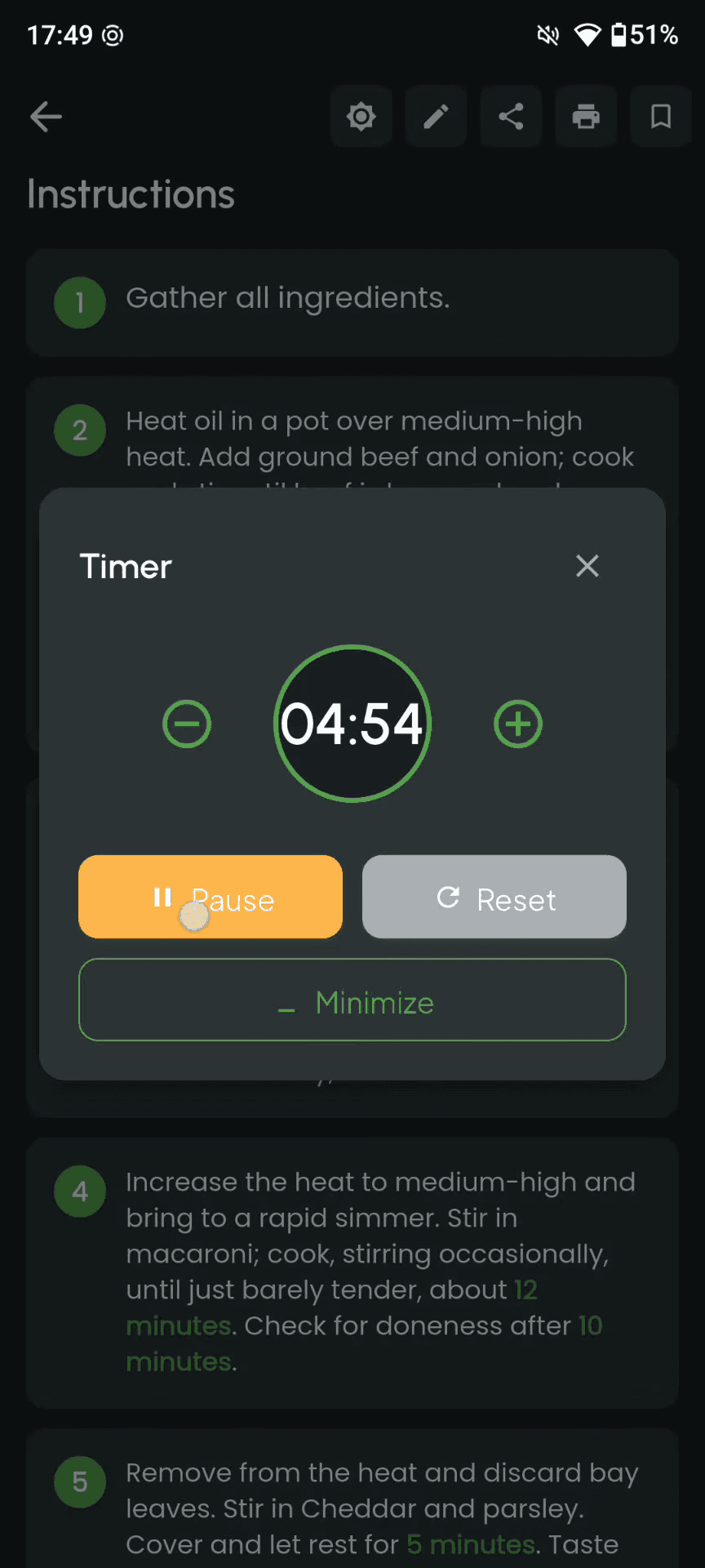 Cooking Timer